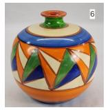 Clarice Cliff 'Bizarre' Art Deco Vase