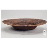 Native American Woven Basket - 8.5'