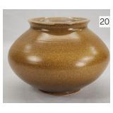 Early Niloak Dark Mission Swirl Vase - 6'