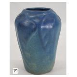 Early Van Briggle Ming Blue Vase - 5.25'