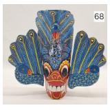 Sri Lankan Mayura Raksha Wooden Mask