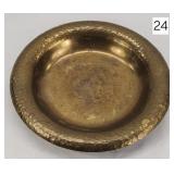 Early Arts & Crafts Hammered Brass on Copper Tray