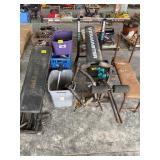 LARGE GROUP OF WEIGHT BENCHES & WORKOUT EQUIPMENT