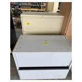 2 METAL FILE CABINETS