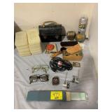 F-15 LIGHTER, ANTIQUE GLASS DOOR KNOB KIT,