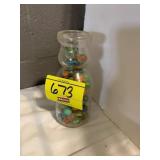 JAR OF MARBLES