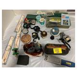 GROUP OF FISHING REELS OF ALL KINDS, FISHING