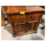 WOOD 2-DOOR CABINET