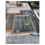 3 WALL MIRRORS, IVERSON FRAMED PRINT