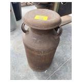 ANTIQUE METAL MILK CAN
