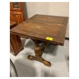 ANTIQUE WOODEN KITCHEN TABLE
