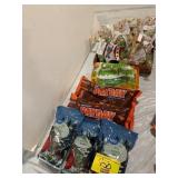 GROUP OF SEALED HALLOWEEN & CHRISTMAS CANDY