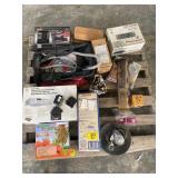 LARGE MOUTH TOOL BAGS, GE STEREO RADIO / CASSETTE