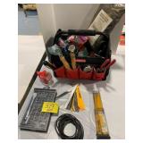 GROUP OF HAND TOOLS, CRAFTSMAN TOOL BAG, ACE