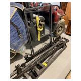 GROUP OF METAL BED RAILS