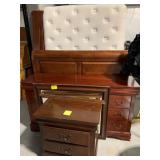 FULL? SIZE BEDROOM SET - HEADBOARD & BED SET,