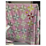 HAND STITCHED PATCHWORK SQUARE PRINT