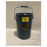 BICENTENNIAL EAGLE THEMED METAL LIDDED CAN