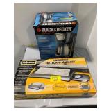 BLACK & DECKER COFFEE MAKER, UNDERDESK KEYBOARD