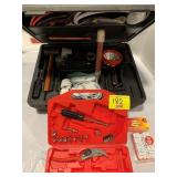 PARTIAL TOOL SET, ROADSIDE EMERGENCY KIT IN CASE,