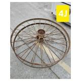 (2) WAGON WHEELS