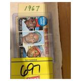 1967 RBI LEADERS BASEBALL CARD