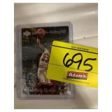 MICHAEL JORDAN TRIBUTE BASKETBALL CARD