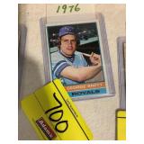 1976 GEORGE BRETT ROYALS BASEBALL CARD