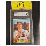 GRADED 1967 TOPPS, #213 JA JOHNSTONE