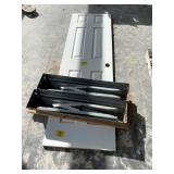 DOOR, PAIR OF SAW HORSES