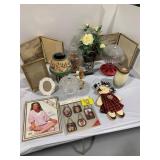 YANKEE CANDLE, PICTURE FRAMES, CANDLE HOLDER SET,