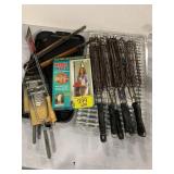 BBQ TOOLS, MAGIX MESH, CAST IRON GRILL PAN