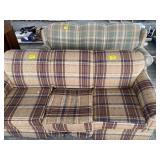 2 UPHOLSTERED SOFA SLEEPERS - HEAVY SO BRING OWN
