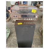 CHANNEL MASTER RECORD PLAYER & CASSETTE PLAYER,