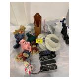 TY BEANIE BABIES, MATCH HOLDER, REMOTES, SPRAY