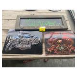 MARINE METAL SIGN, HARLEY METAL SIGN, HARLEY