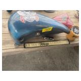 MOTORCYCLE TANK, SNAP-ON COASTER SET, GARAGE