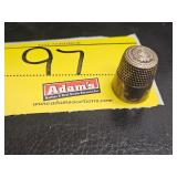 STERLING SILVER MARKED THIMBLE
