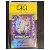 NOLAN GORMAN, ROOKIE AUTO, 29/30