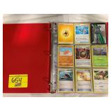 BINDER OF POKEMON CARDS