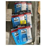 6 SEALED TEXAS INSTRUMENTS TI30XIIS CALCULATORS