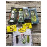 GROUP OF SEALED IN PACK FISHING LURES