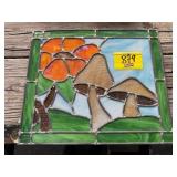 14' STAINED GLASS PANEL