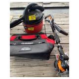 CRAFTSMAN MINI SHOPVAC, WORX EDGER, HUSKY TOOL