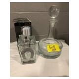 HERRADURA BOTTLE, GLASS WINE DECANTER