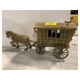 BRASS HORSE & CARRIAGE