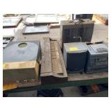 RECORD PLAYER, AIWA BOOMBOX, HEATER, DIRTY