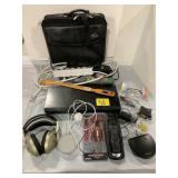 LG BLURAY PLAYER, TASK FORCE KIT, TARGUS CASE,