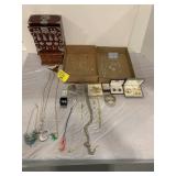 GROUP OF COSTUME JEWELRY OF ALL KINDS, JEWELRY