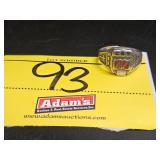 'BP STERLING' MARKED 19587 CLASS RING